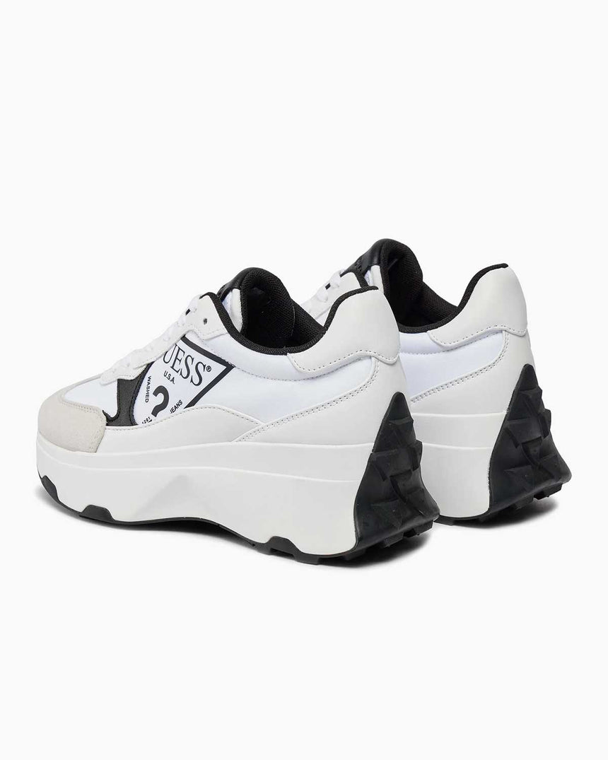 Guess Calebb4 Kalın Topuklu Sneaker White Blue