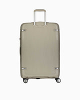 Pierre Cardin Logolu Büyük Boy Sert Valiz Gri