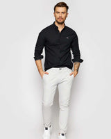 Tommy Jeans Slim Stretch Oxford Gömlek Black