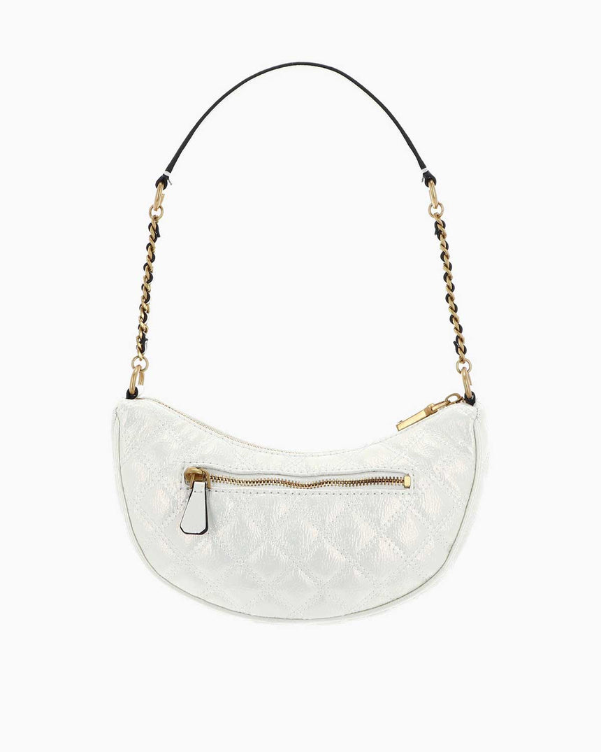 Guess Giully Üçgen Metal Logolu Omuz Çantası