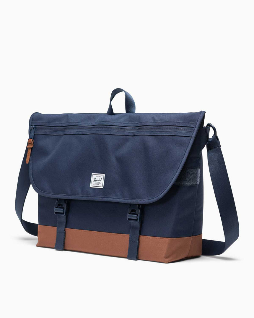 Herschel Cove Messenger Çapraz Askılı Çanta Navy/Saddle brown