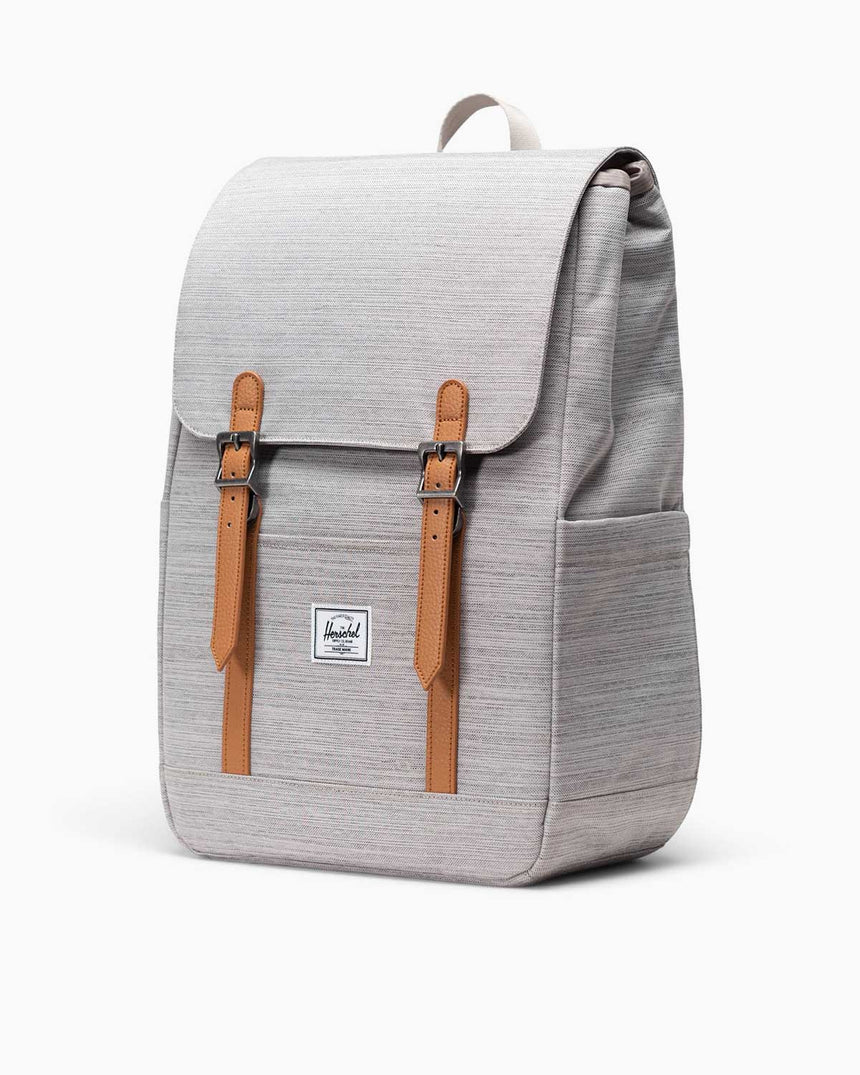 Herschel Retreat Small Backpack Sırt Çantası Light Grey Crosshatch