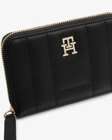 Tommy Hilfiger Feminine Fermuarlı Kadın Cüzdan Black
