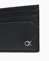 Calvin Klein Metal Cardholder Kartlık Ck Black Smooth