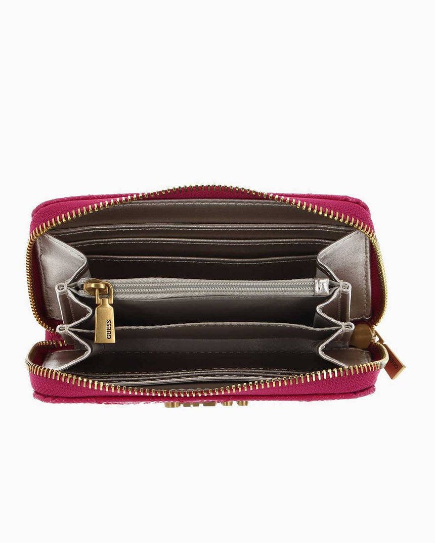 Guess Jania Medium Cüzdan Fuchsia