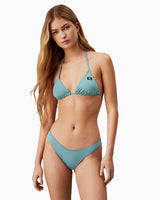 Calvin Klein Triangle Swim Tops Bikini Üstü Saltwater Aqua