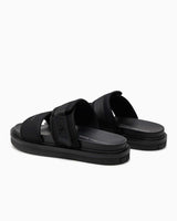 Calvin Klein Double Bar Logolu Sandalet Triple Black