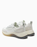 Calvin Klein Runner Lace Up Mesh Mix Kadın Sneaker White/Milky Green