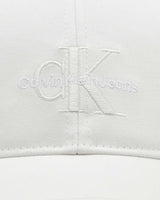 Calvin Klein Mono Logo Embro Şapka Ivory