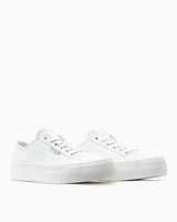 Calvin Klein Graz Flatform Taban Kadın Sneaker Bright White