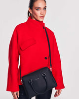 Nautica Uzun Askı Detaylı El Çantası Siyah