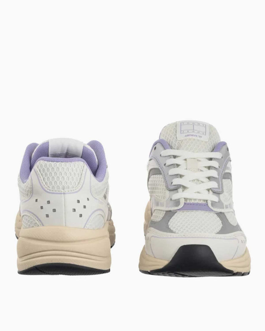 Tommy Hilfiger Arşiv 25 Kadın Sneaker Ecru/Pale Amethyst