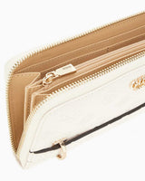 Guess Zarela Slg Large Zip Around Cüzdan Orange Fluo