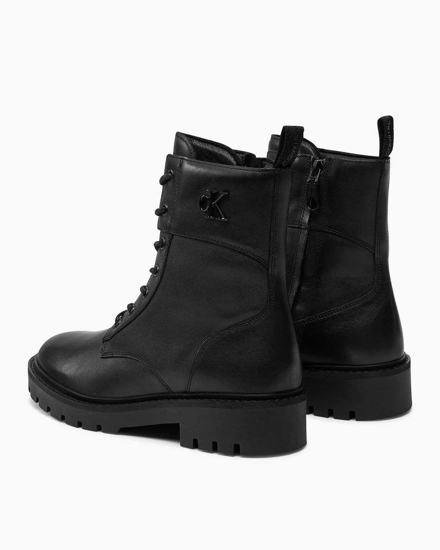 Calvin Klein Jeans Combat Logolu Bot Triple Black