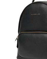 Tommy Hilfiger Logo Bantlı Kadın Sırt Çantası Black