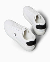 Calvin Klein Rome Yama Detaylı Topuk Erkek Sneaker Bright White/Black