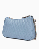 Guess Betula Zincir Detaylı Parlak Mini Çapraz Askılı Çanta Stormy Blue