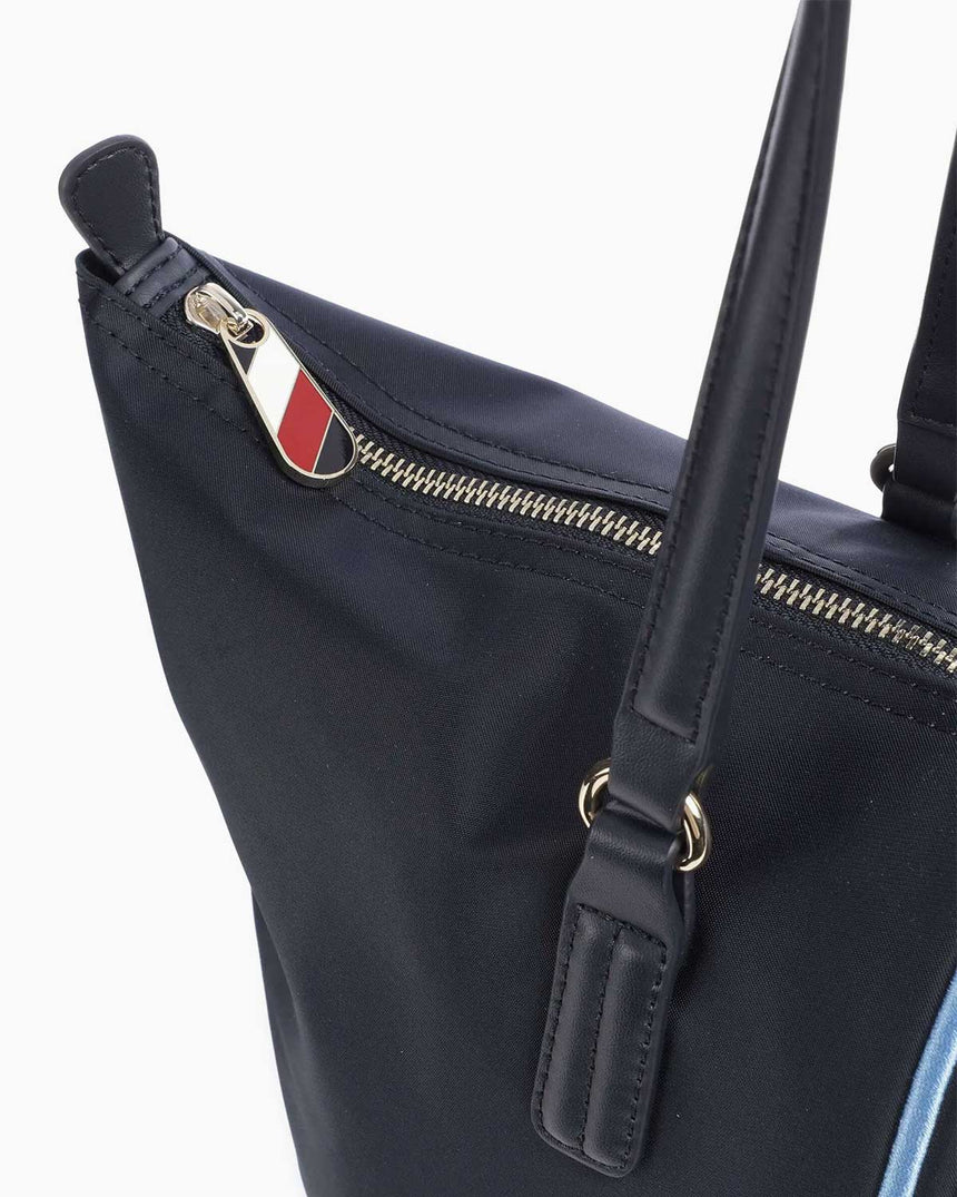 Tommy Hilfiger Poppy Tote Omuz Çantası Blue