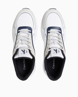 Calvin Klein Retro Tennis Sneaker Bright White/Calvin Navy/Silver
