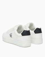 Calvin Klein Rome Klasik Çubuk Taban Kadın Mono Logo Kadın Sneaker Bright White/Black