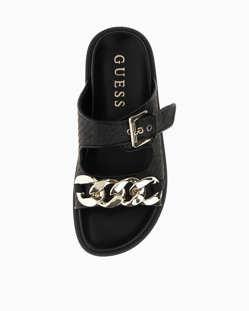 Guess Casual Shoes Tokalı Terlik Black