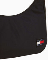 Tommy Hilfiger Essential Daily Dokuma Kumaş Omuz Çantası Black