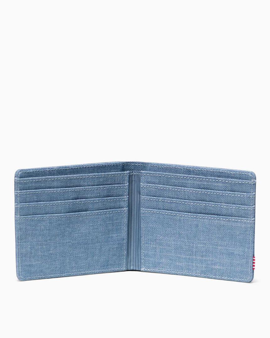 Herschel Roy Wallet Cüzdan Ashley Blue Crosshatch