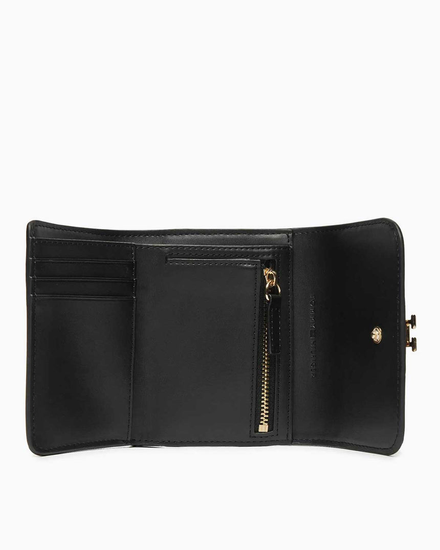 Tommy Hilfiger Heritage Med Flap Metal Logolu Cüzdan