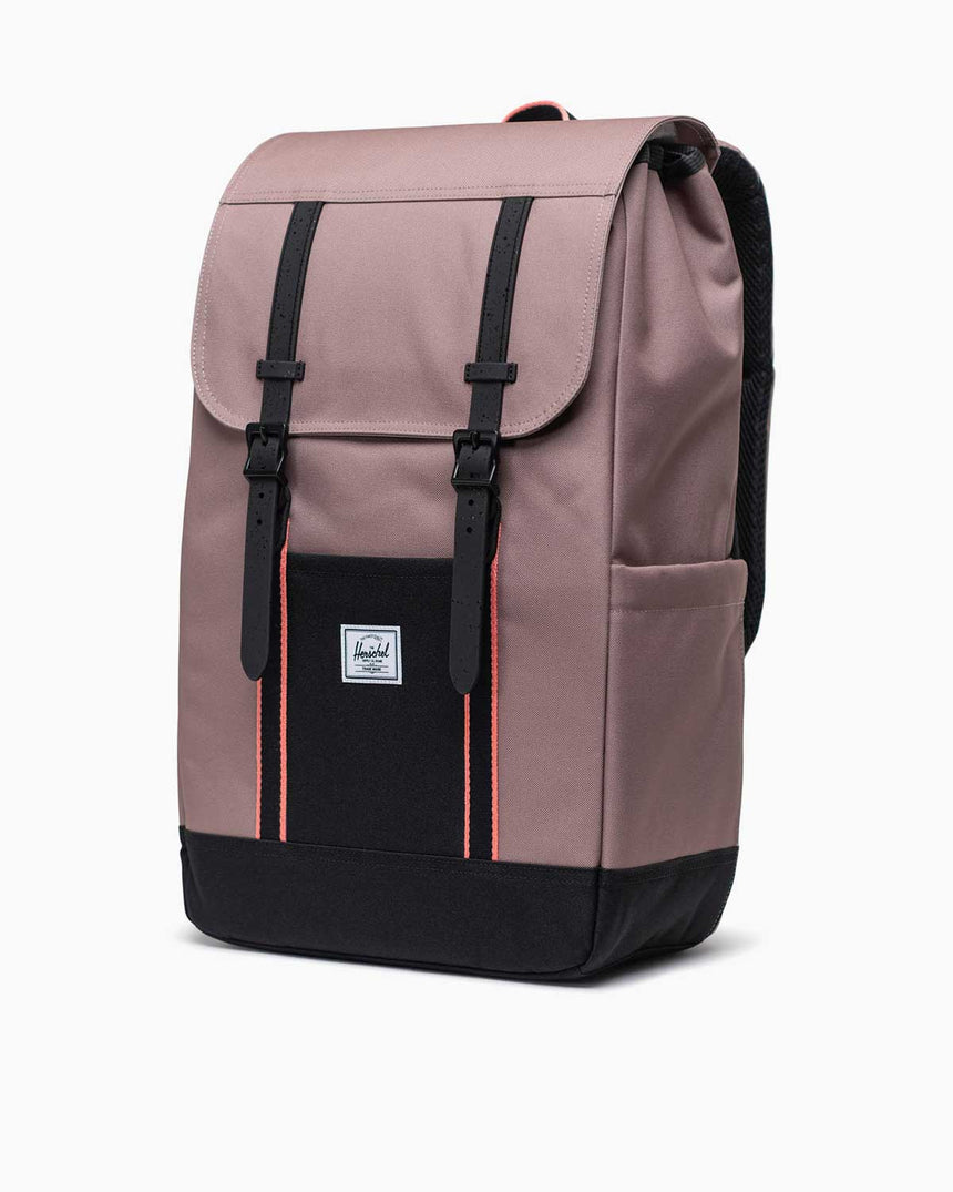 Herschel Retreat Backpack Sırt Çantası Taupe Gray/Black/Shell Pink