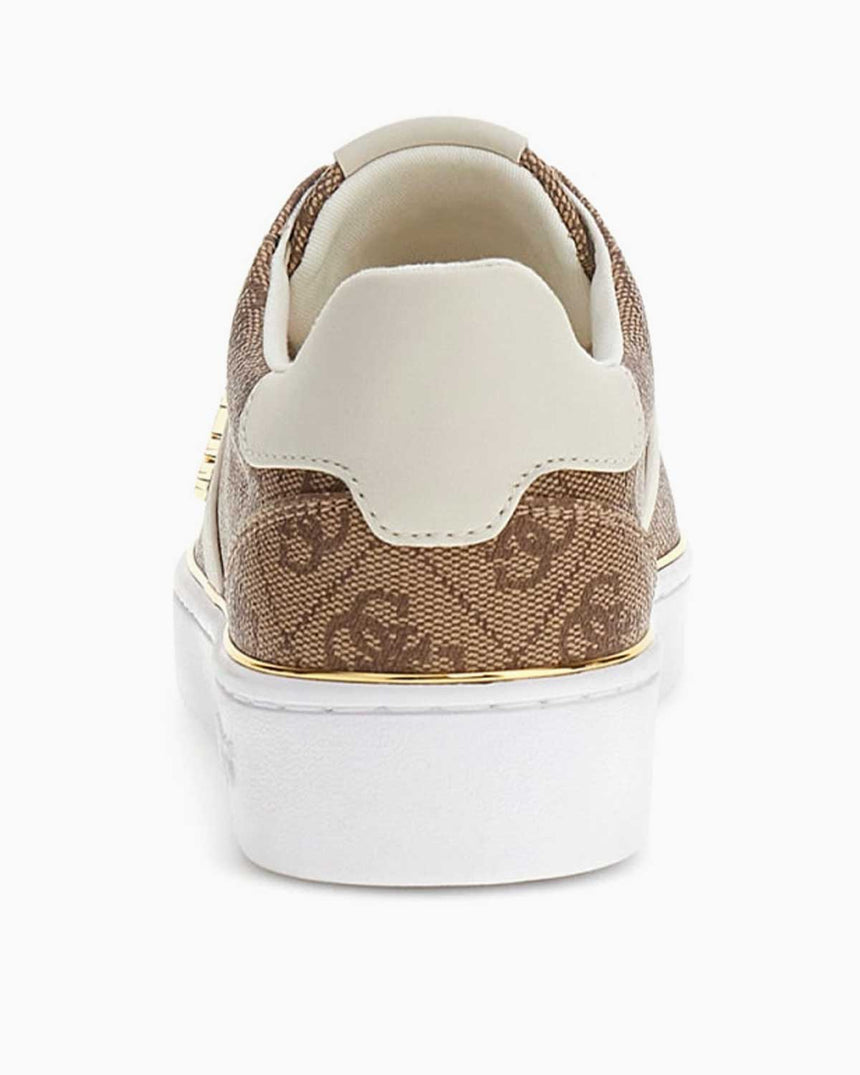 Guess Britz Kadın Logolu Sneaker Beige