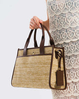 Nautica Logolu El Çantası Bej - Açık Kahve