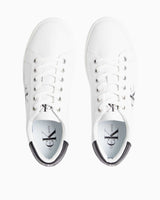 Calvin Klein Classic Cupsole Lace-Up Erkek Sneaker Bright White