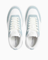 Calvin Klein Bold Flatform Low Top Sneaker Bright White/Blue Surf/Eggshell