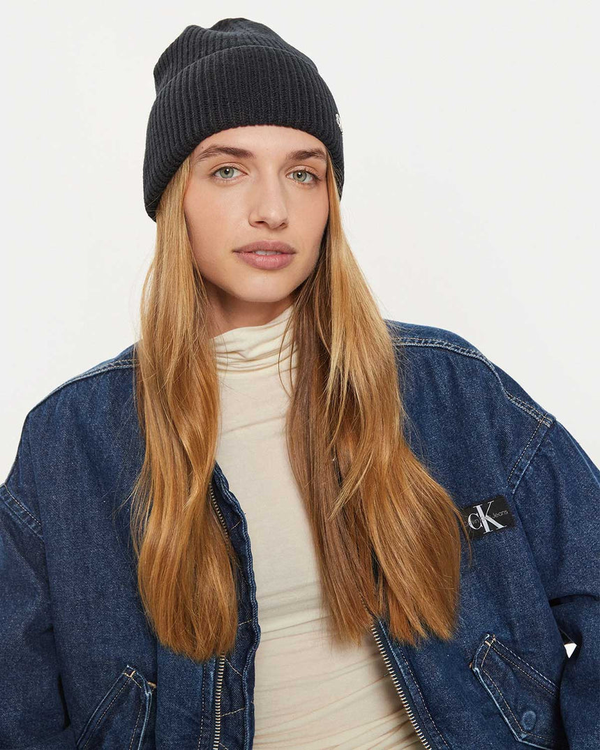 Calvin Klein Metal Chunky Rib Bere CK Black