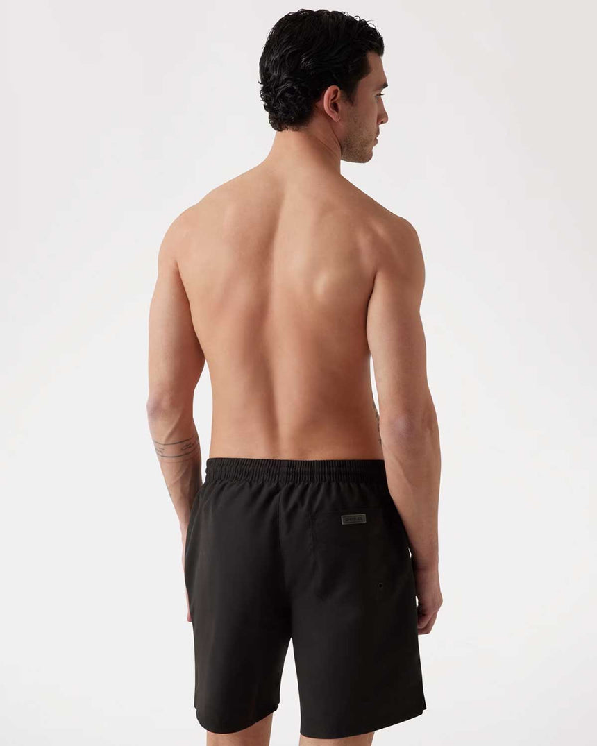 Guess Swintrunk Basic Medium Şort Jet Black A996