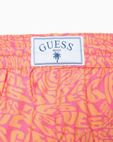 Guess Swimtrunk Medium Bottom Deniz Şortu Fucshia Disto