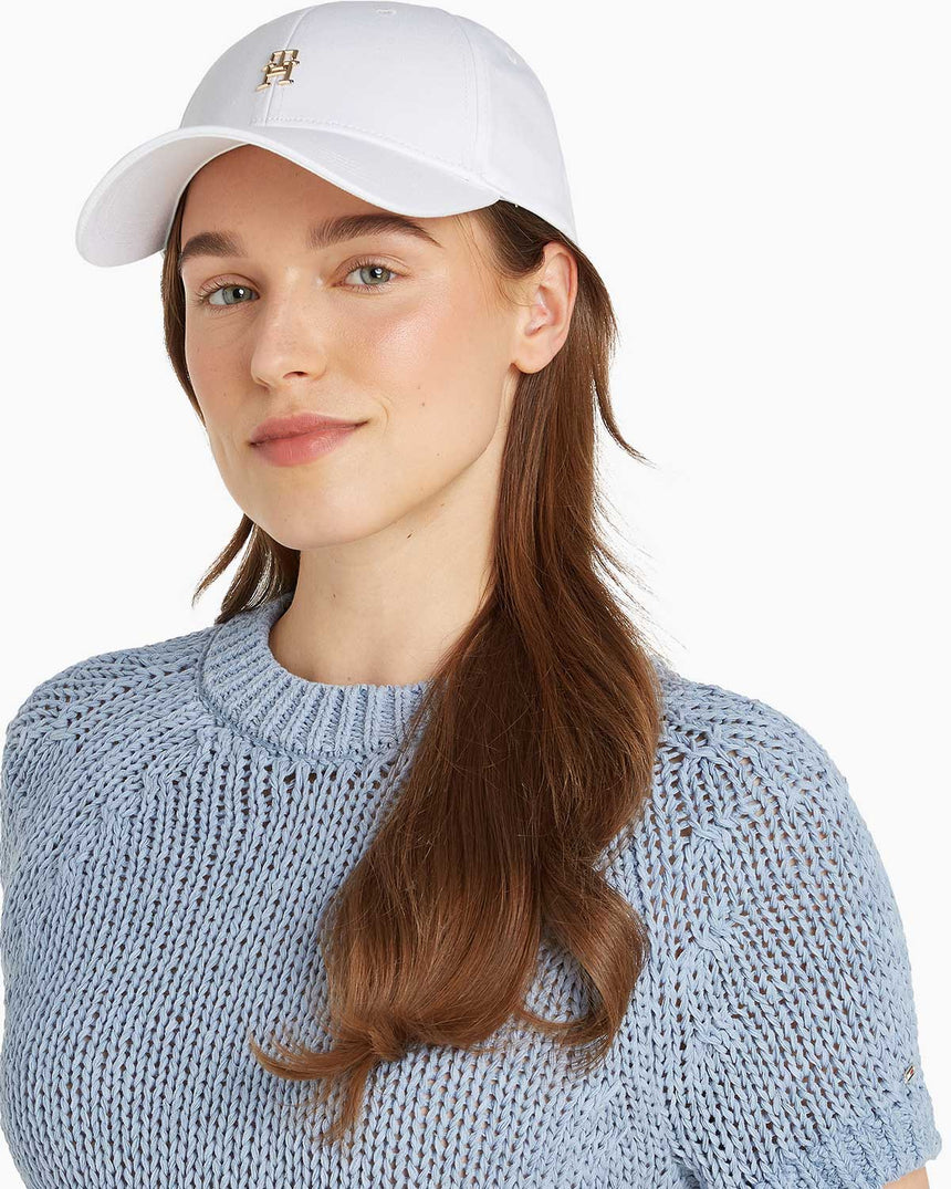 Tommy Hilfiger Elevated Chic Şapka Optic White