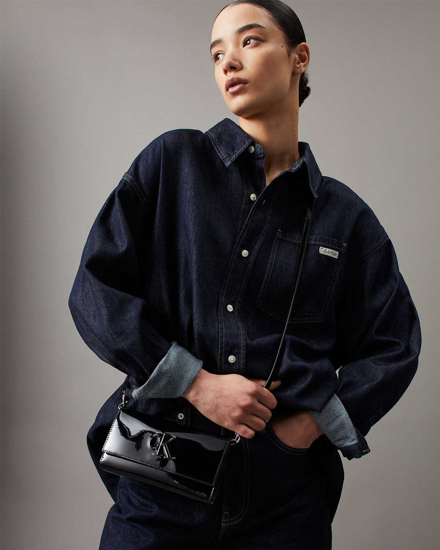 Calvin Klein Sculpted Long Wallet Cüzdan Black