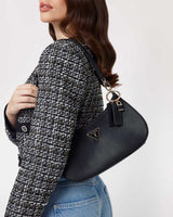 Guess Noelle Top Zip Shoulder Çapraz Askılı Kadın Çantası Black