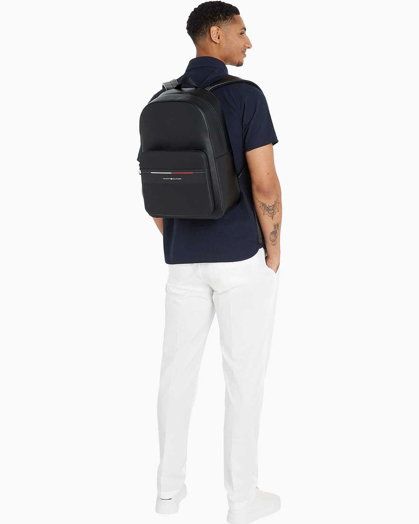 Tommy Hilfiger Foundation Backpack Sırt Çantası Black