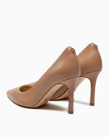 Guess Dabbey Deri Topuklu Stiletto Beige