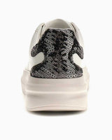Guess Elbina10  Kadın Deri Sneaker White Silver