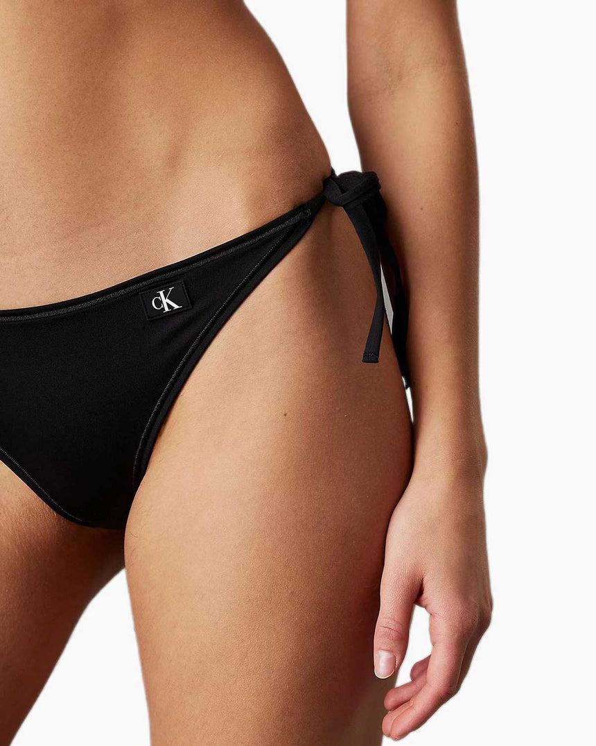 Calvin Klein String Side Tie Bikini Altı Pvh Black