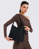 Nautica Ladies Logolu Omuz Çantası Siyah