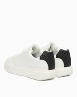 Calvin Klein Minevra Logolu Kadın Sneaker Bright White/Black