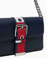 Tommy Hilfiger Idol Shoulder Tokalı Omuz Çantası Dark Night Navy
