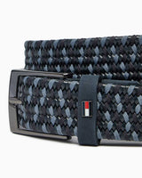 Tommy Hilfiger Elastic Fixed Belt Kemer Space Blue