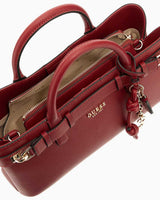 Guess Chardon Gregoria Satchel Kadın El Çantası Red