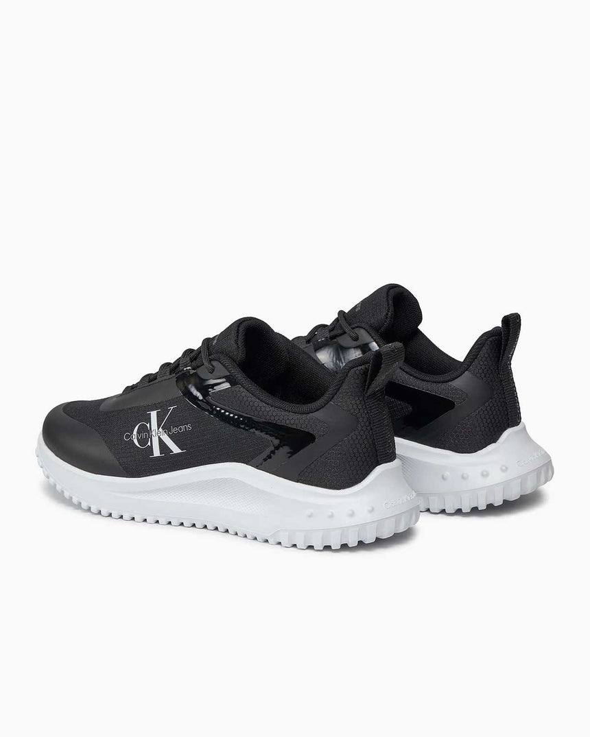 Calvin Klein Eva Runner Low Lace Mix Sneakers Black