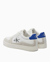 Calvin Klein Classic Cupsole Low Top Sneaker Bright White/Sapphire Blue